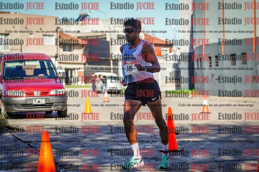 Fotos de los 20.000 m de marcha atlética de mujeres y varones