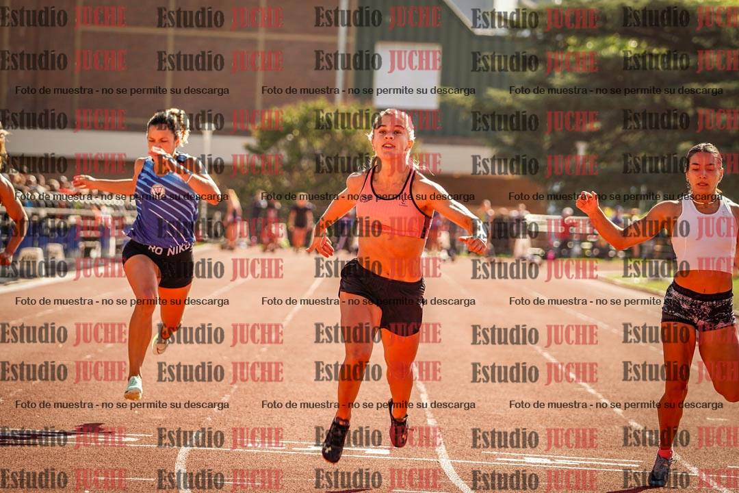 Fotos de los 100 m llanos de mujeres