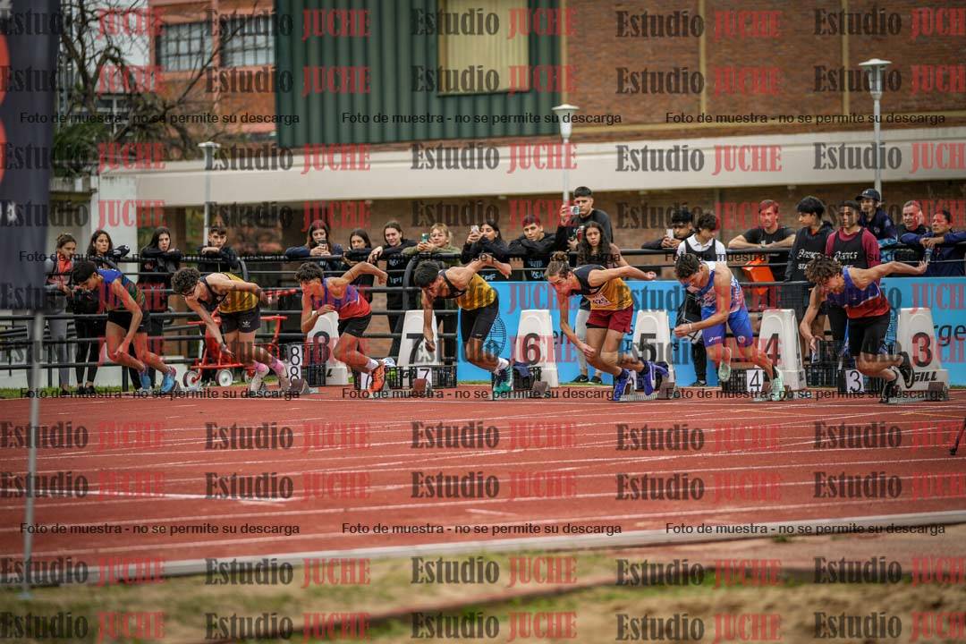 Fotos de los 110 m con vallas de varones
