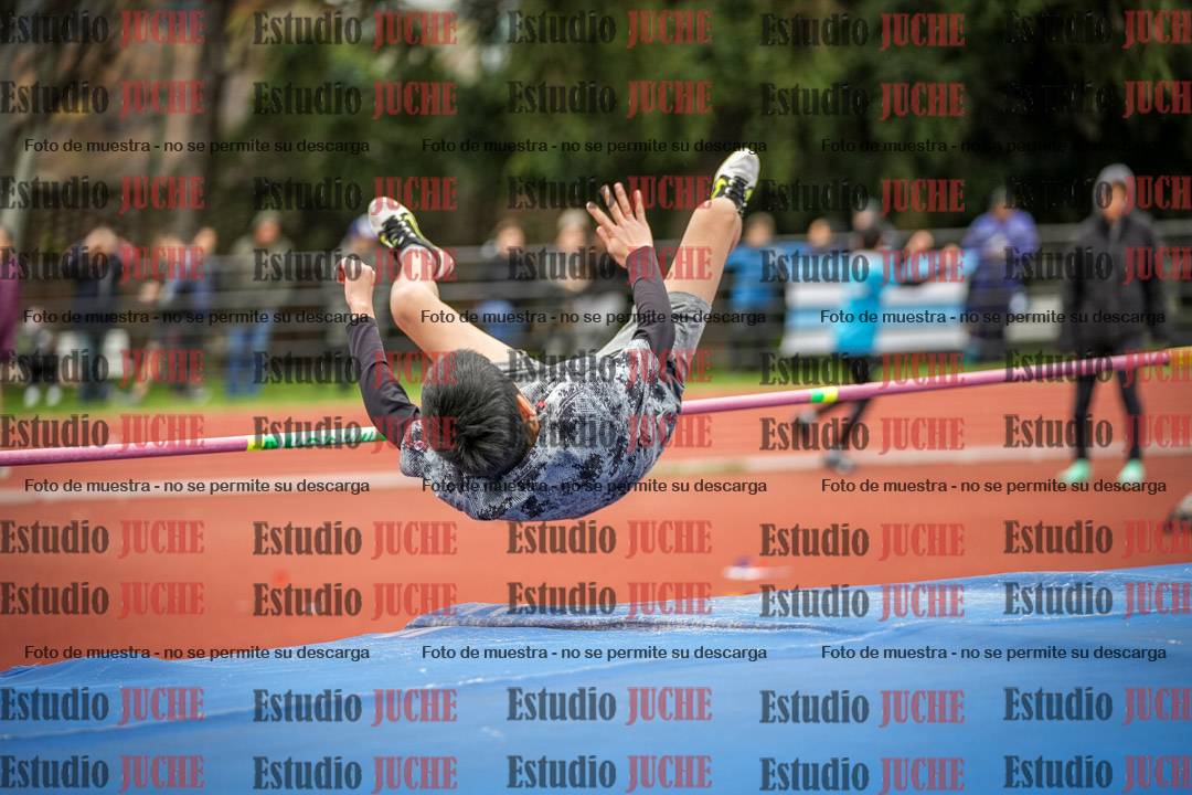 Fotos del salto en alto de mujeres y varones - todos los grupos