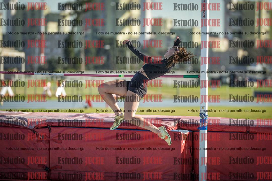 Fotos del salto en alto de mujeres - heptatlón 2