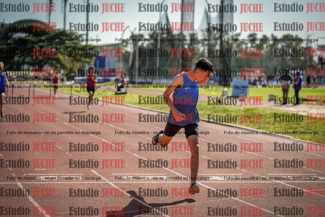 Fotos de los 295 m con vallas de varones