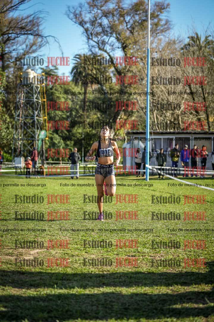 Fotos de la llegada del cross de 4000 m - mujeres