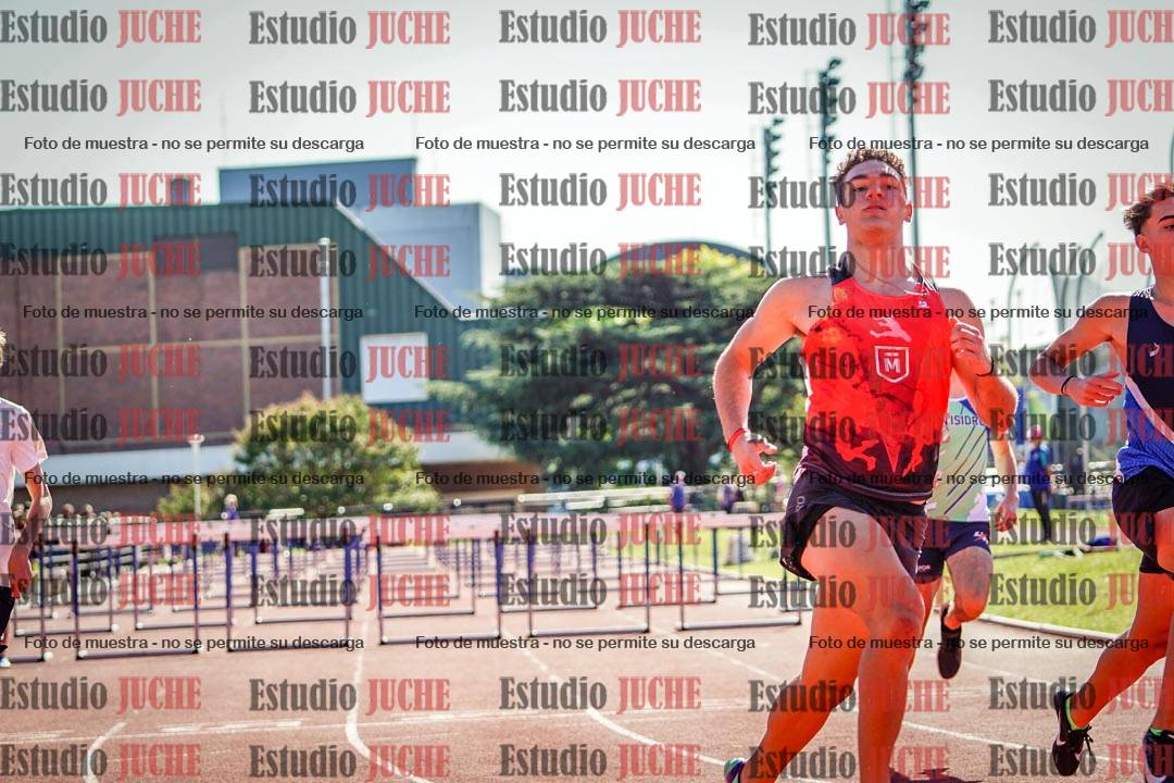 Fotos de los 110 m con vallas de varones