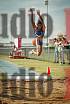 Fotos del salto en largo de mujeres