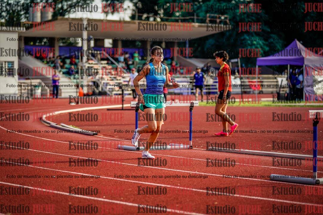 Fotos de los 400 m con vallas de mujeres