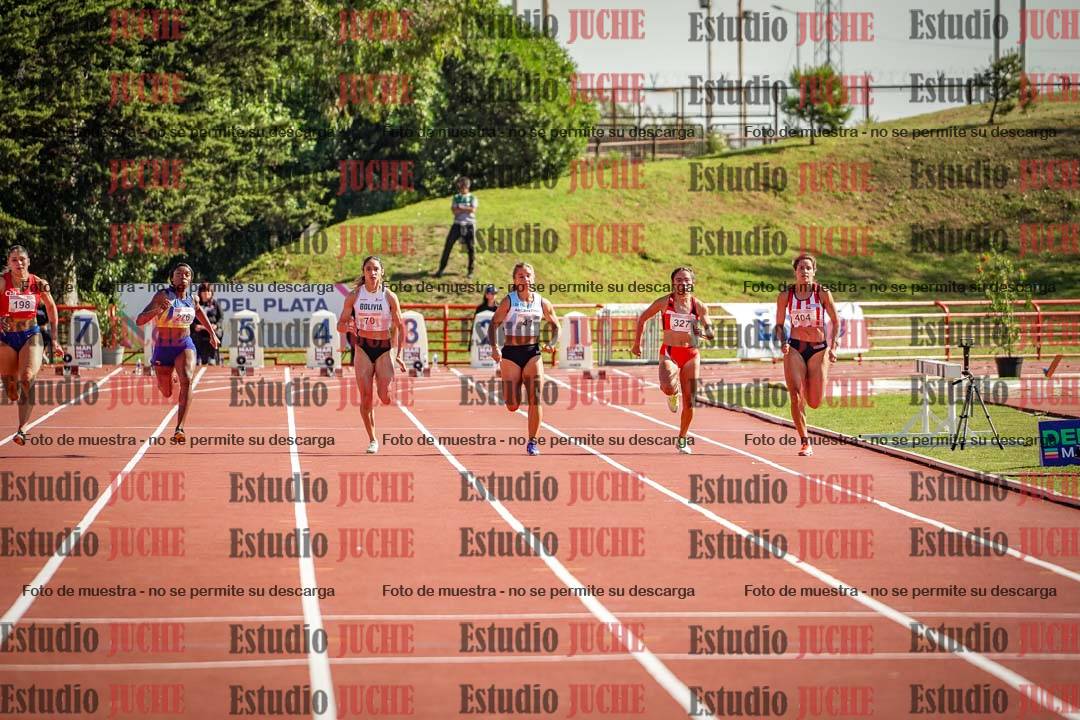 Fotos de los 100 m de mujeres