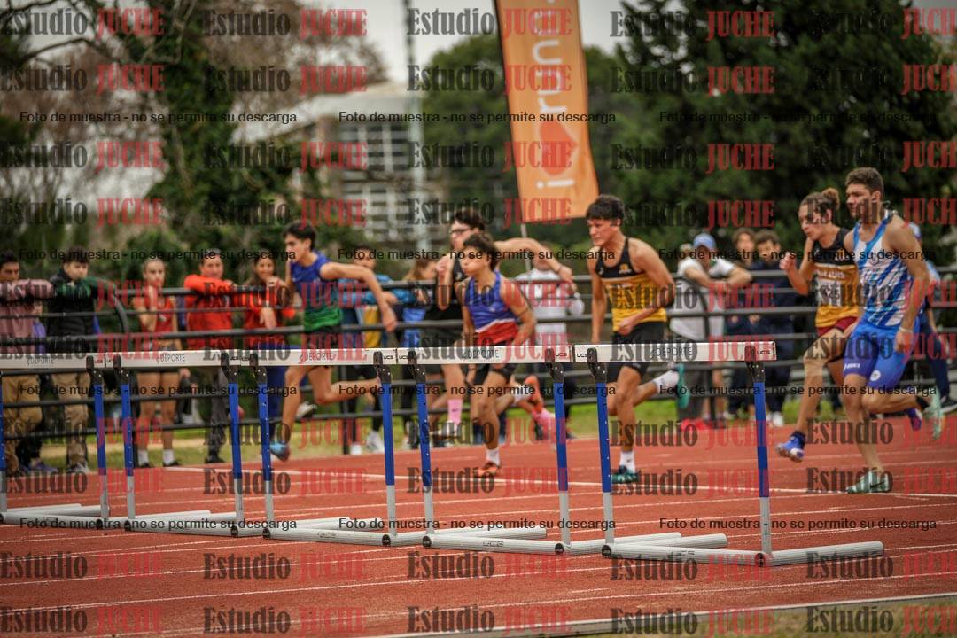 Fotos de los 110 m con vallas de varones