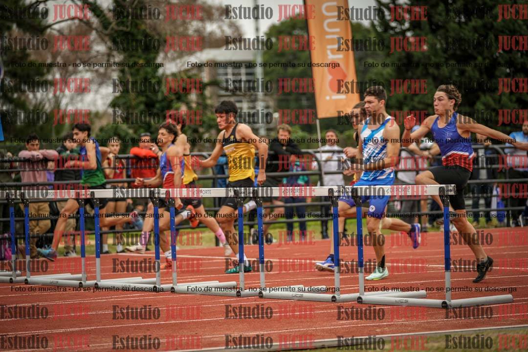 Fotos de los 110 m con vallas de varones