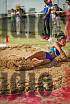 Fotos del salto en largo de mujeres