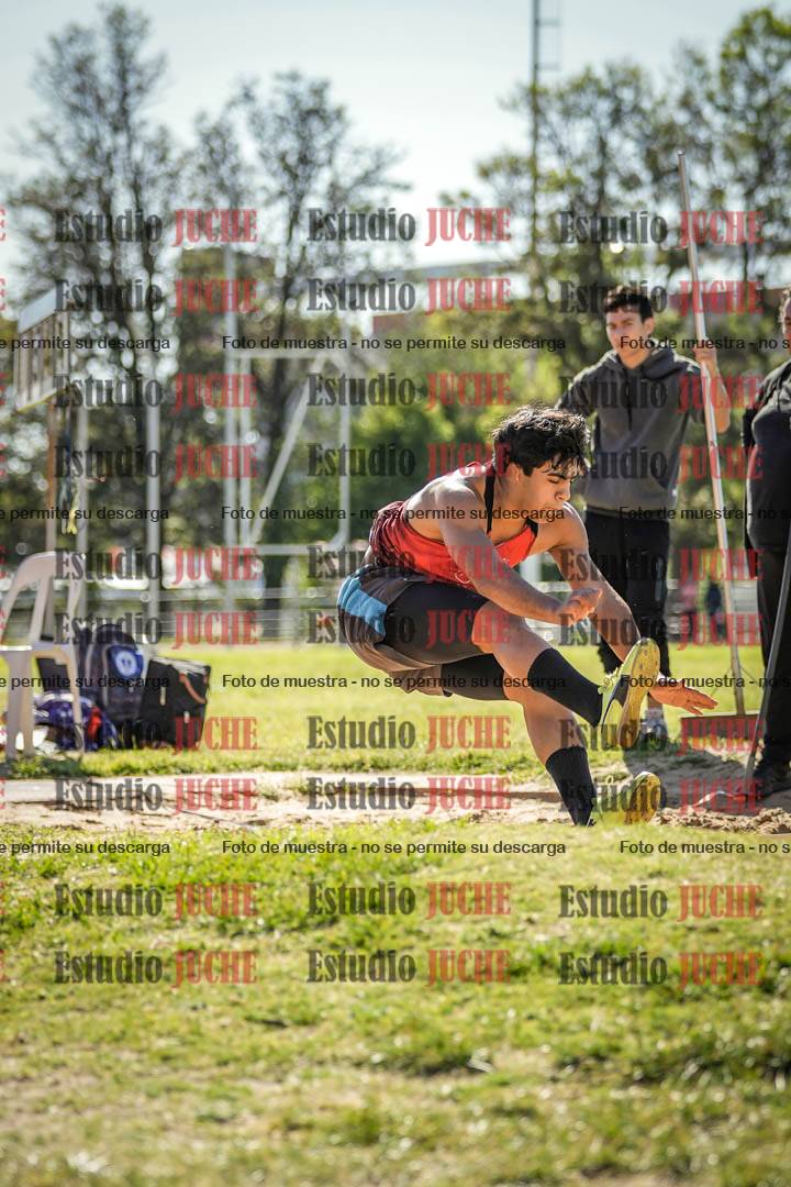 Fotos del salto en largo de varones