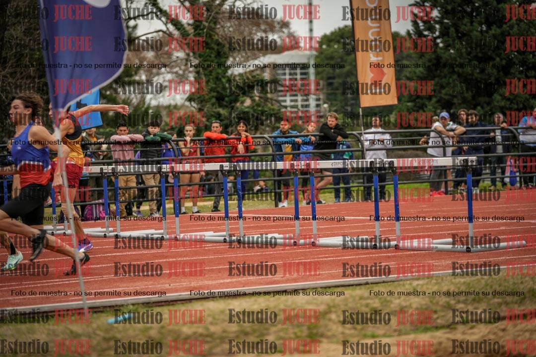 Fotos de los 110 m con vallas de varones