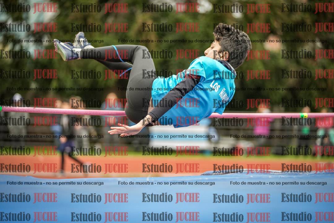 Fotos del salto en alto de mujeres y varones - todos los grupos