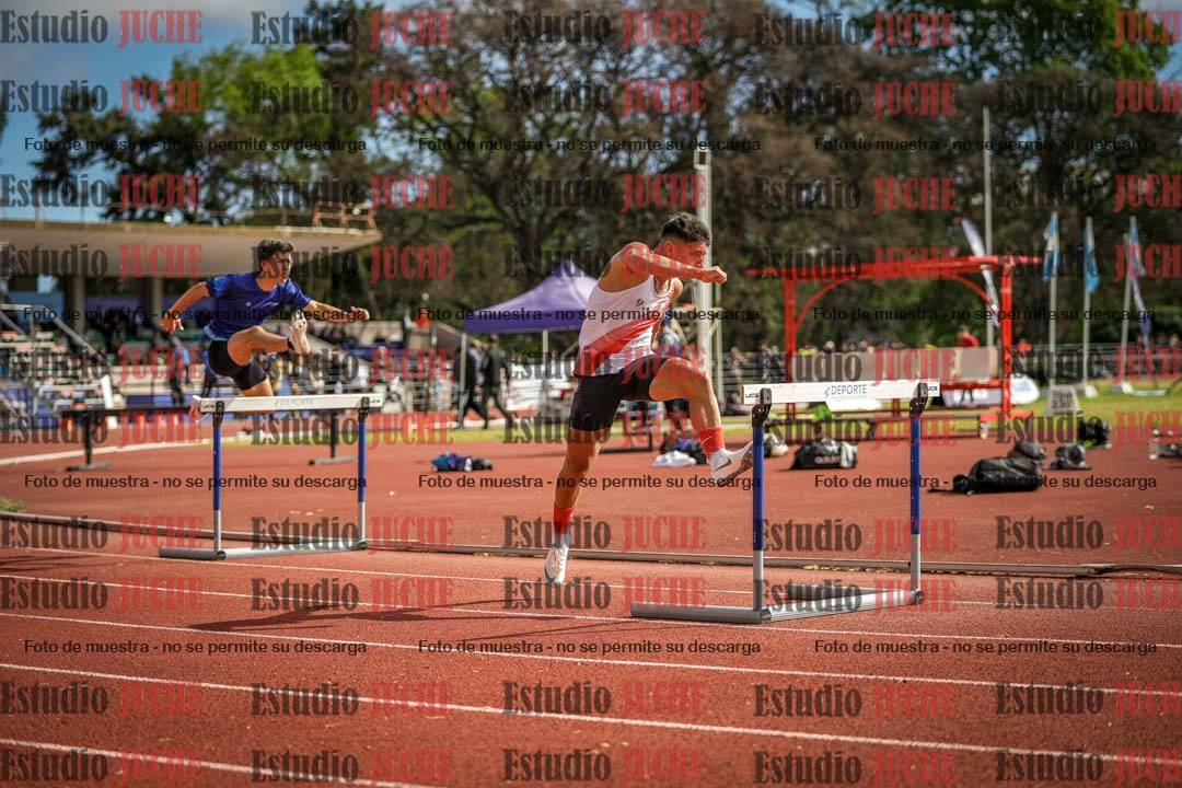 Fotos de los 400 m con vallas de varones