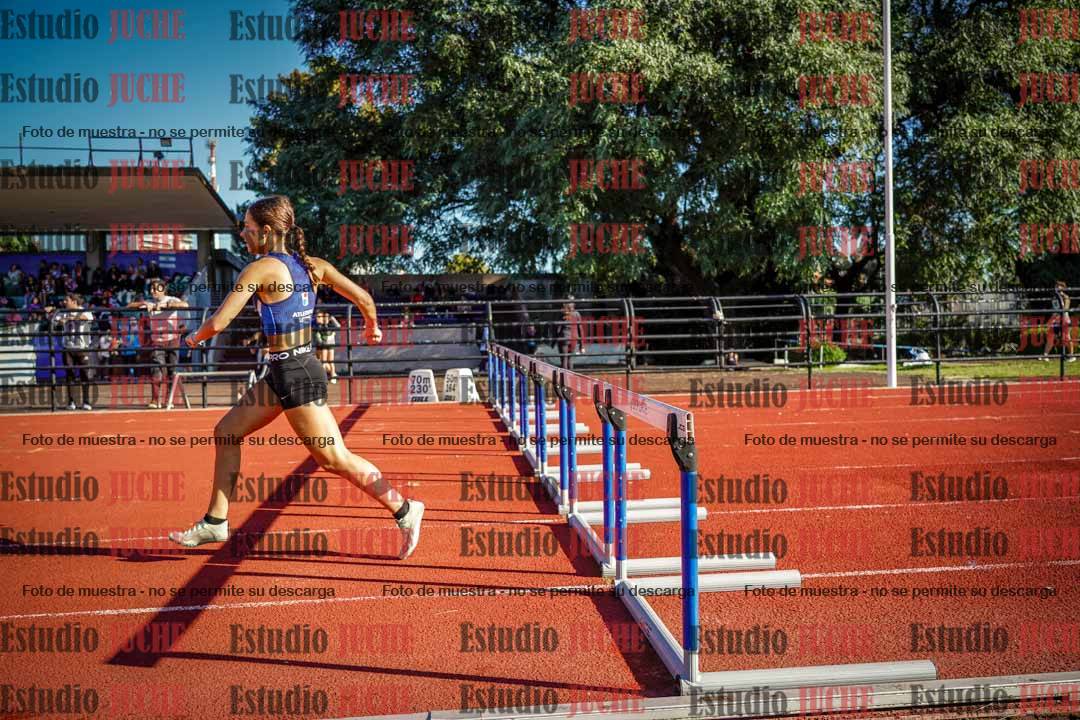 Fotos de los 400 m con vallas de mujeres