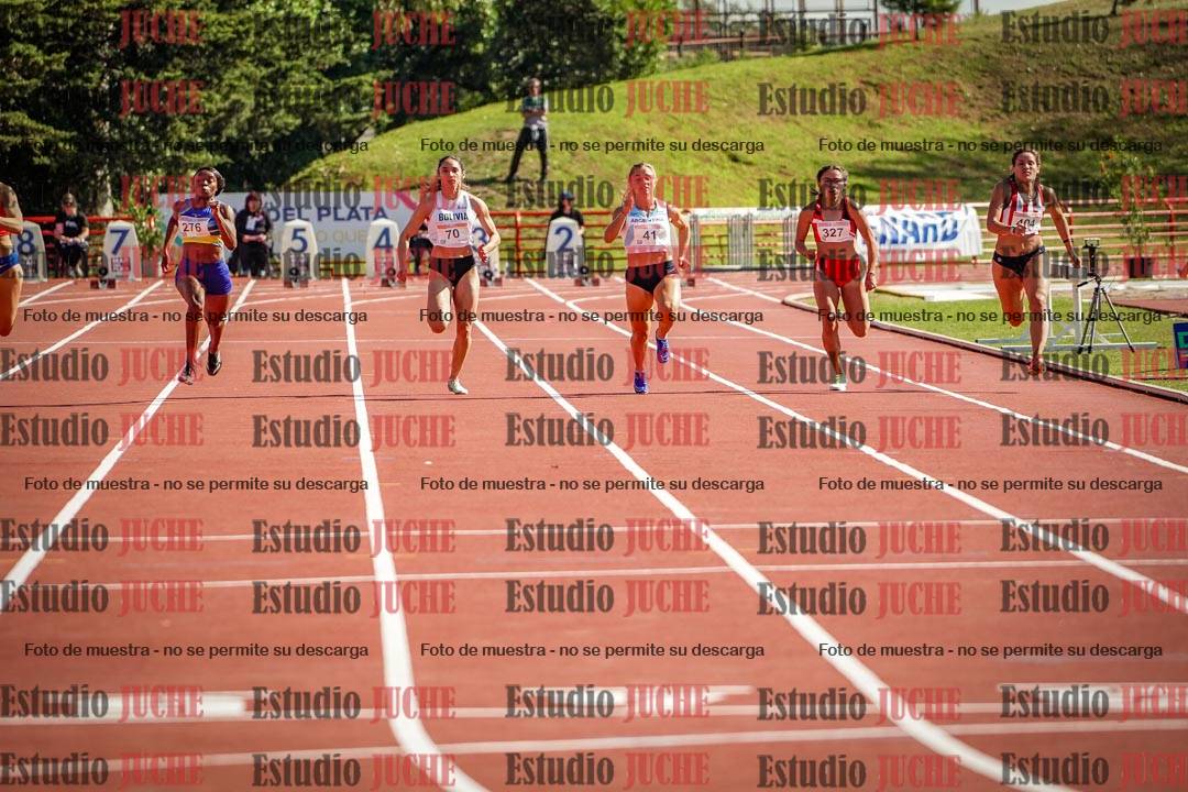 Fotos de los 100 m de mujeres