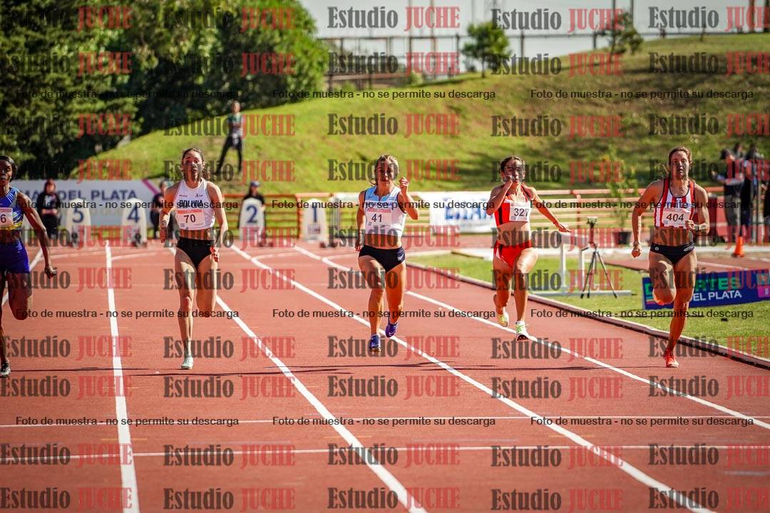 Fotos de los 100 m de mujeres