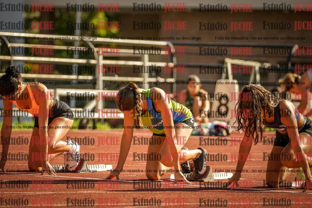 Fotos de los 100 m llanos de mujeres