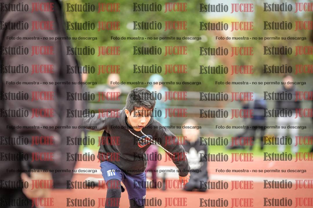 Fotos del salto en alto de mujeres y varones - todos los grupos