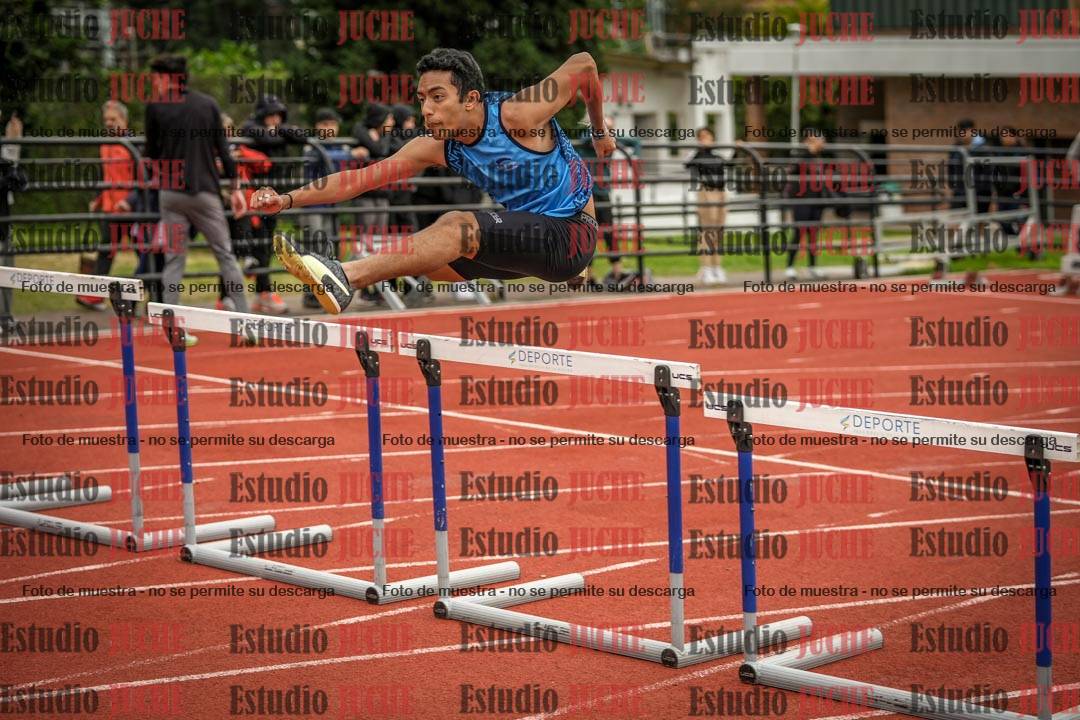 Fotos de los 110 m con vallas de varones