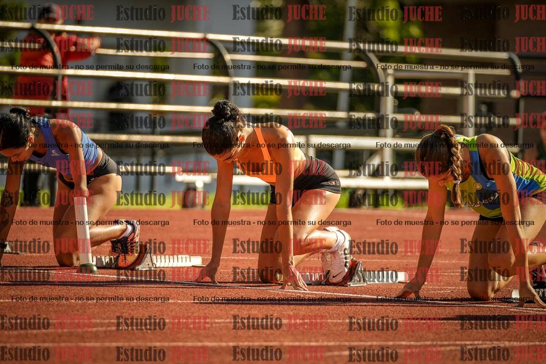 Fotos de los 100 m llanos de mujeres