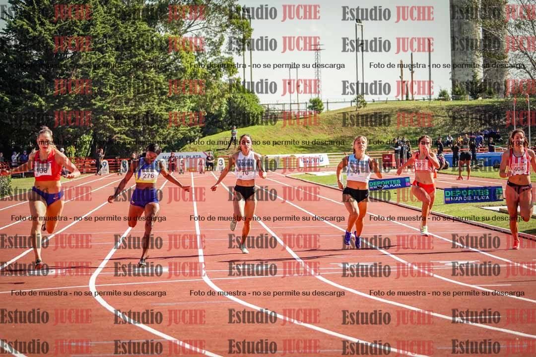 Fotos de los 100 m de mujeres