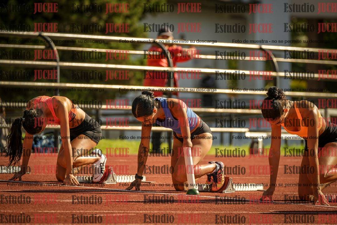 Fotos de los 100 m llanos de mujeres