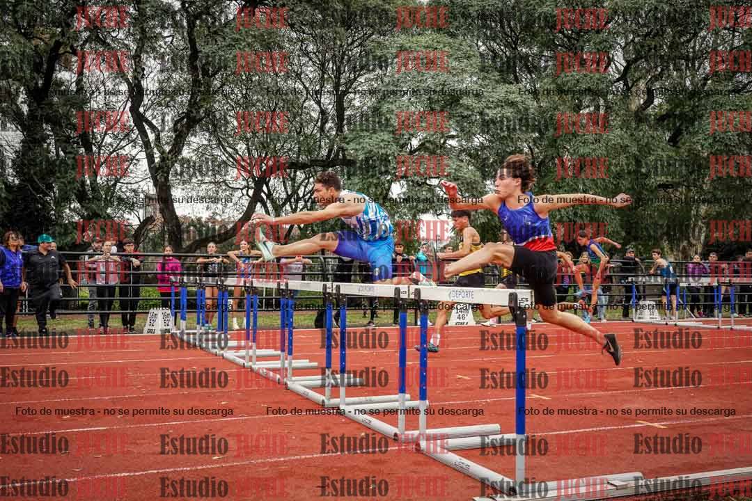 Fotos de los 110 m con vallas de varones