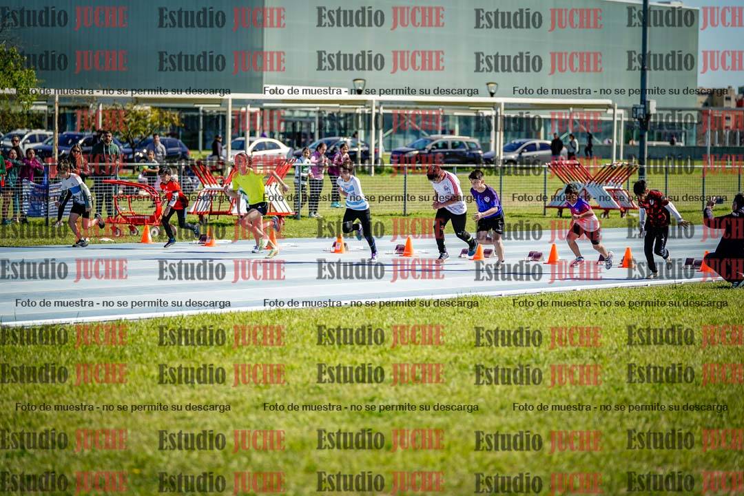 Fotos de los 50 m llanos de varones