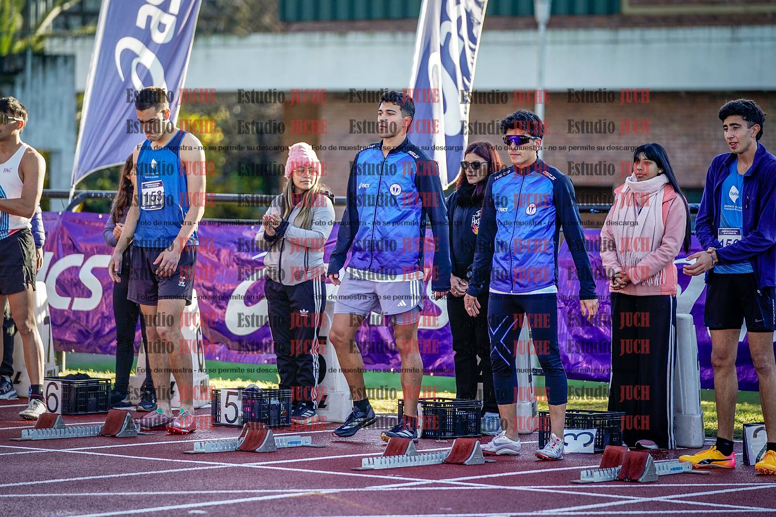 Fotos de los 110 m con vallas de varones - decatlón 6