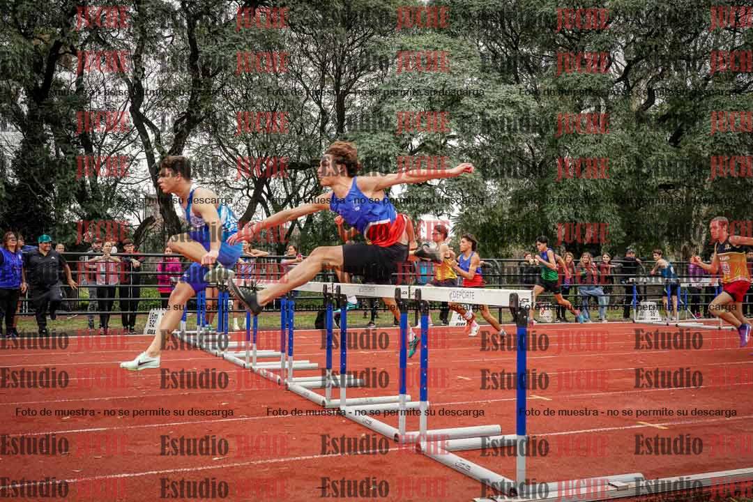 Fotos de los 110 m con vallas de varones