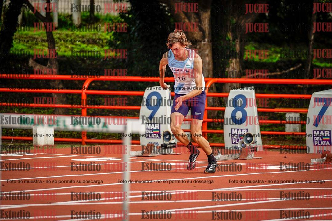 Fotos de los 110 m con vallas de varones