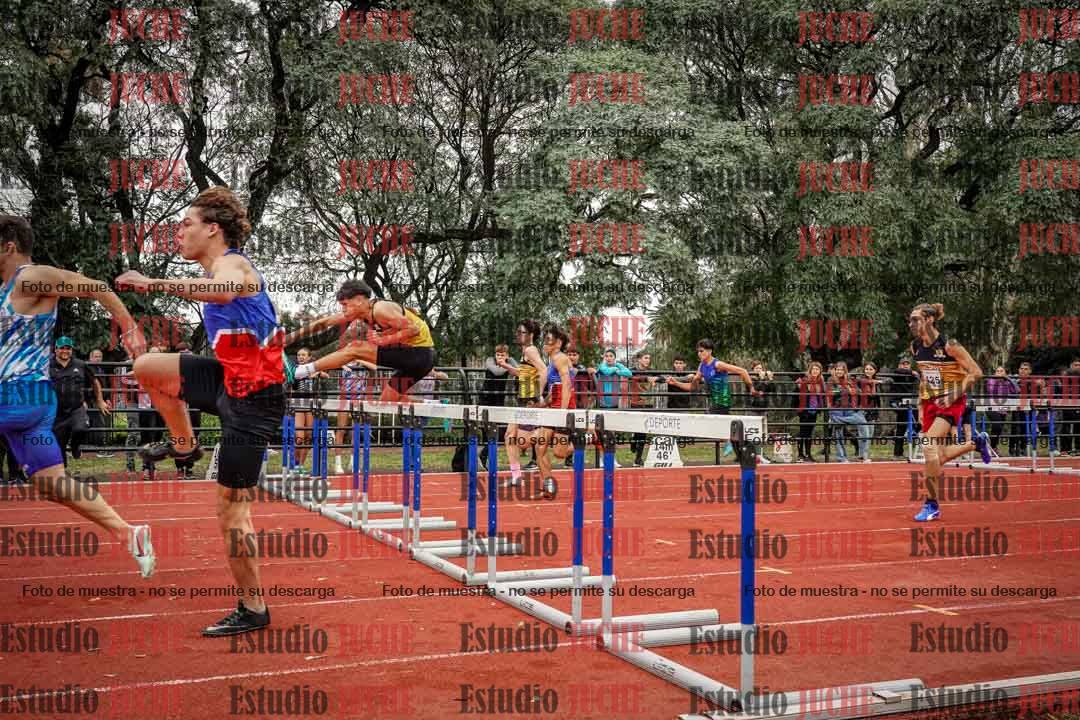 Fotos de los 110 m con vallas de varones
