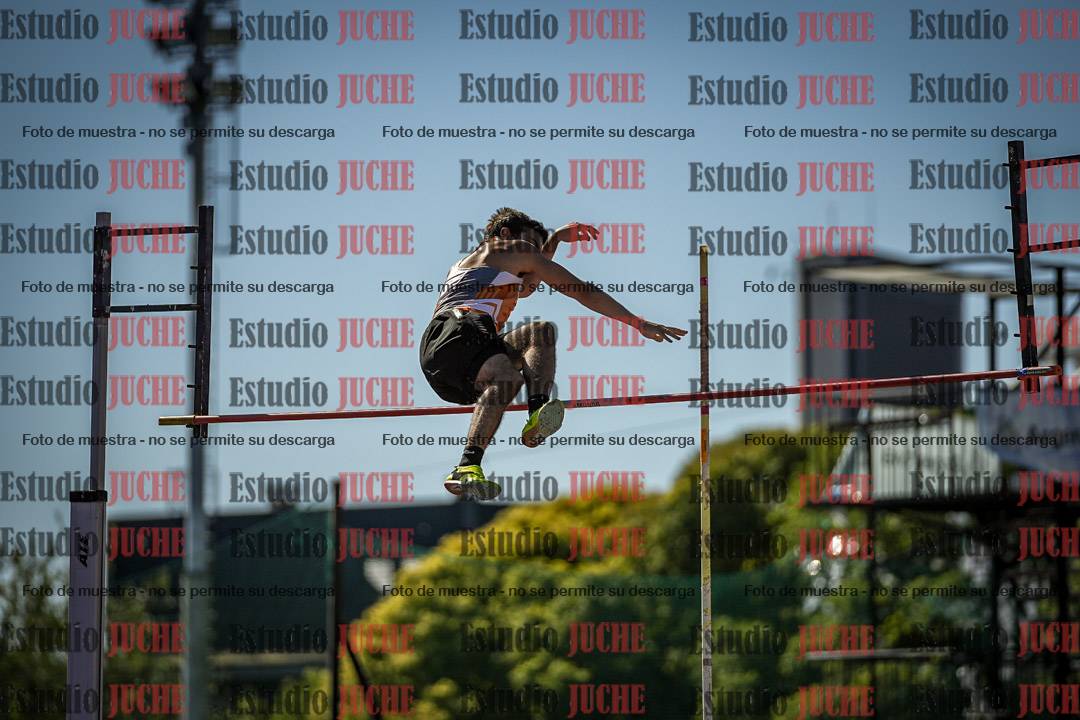 Fotos del salto con garrocha de mujeres y varones