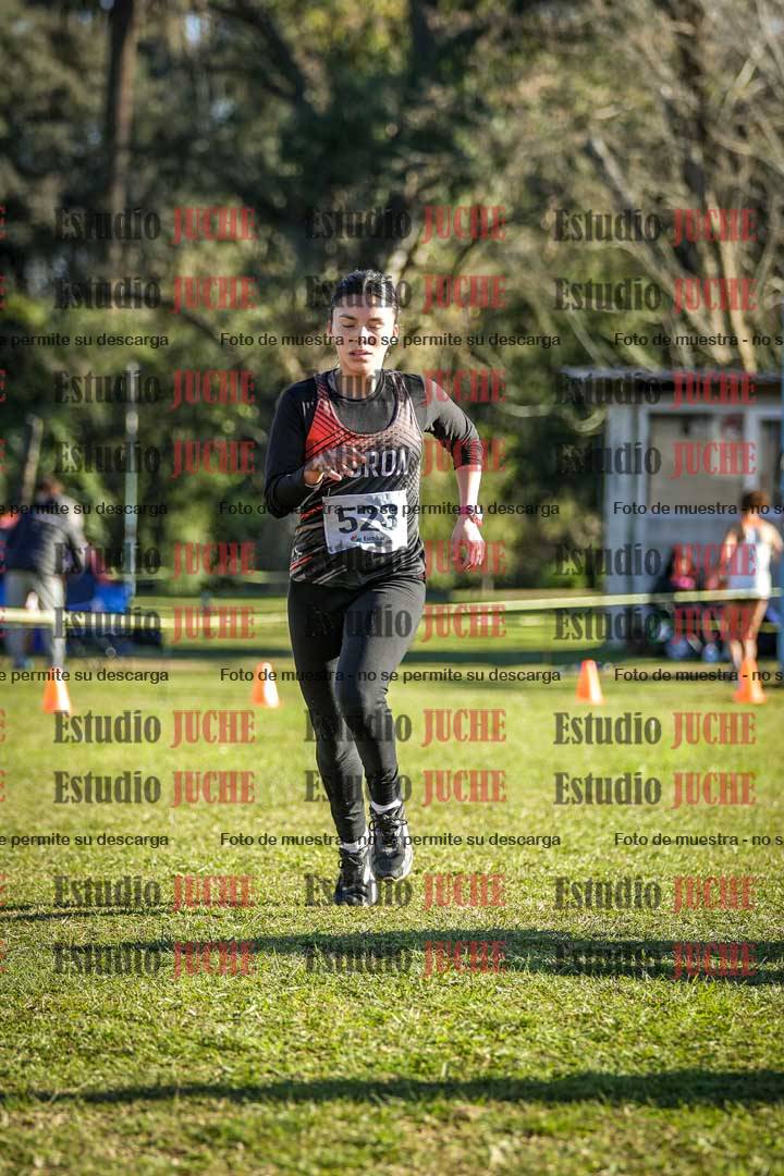 Fotos de la llegada del cross de 4000 m - mujeres