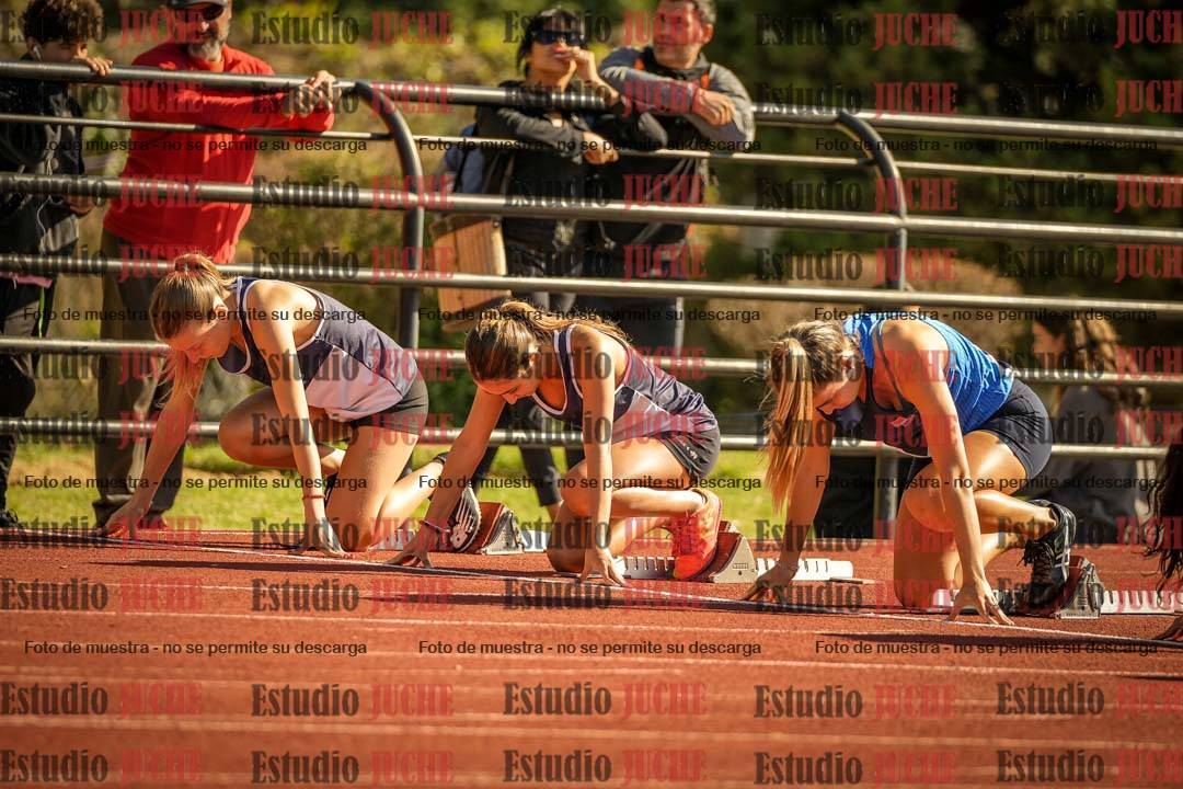 Fotos de los 100 m llanos de mujeres