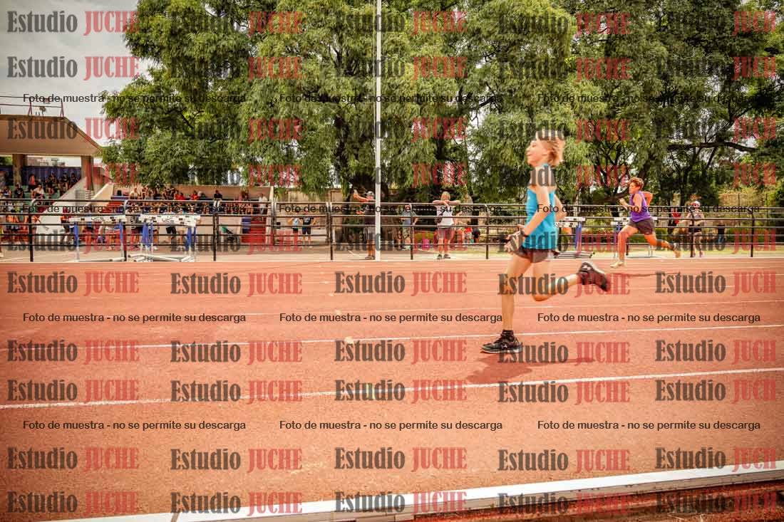 Fotos de los 80 m llanos de varones