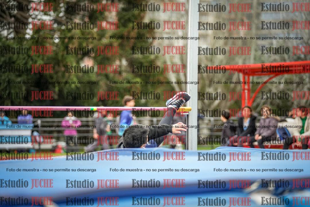 Fotos del salto en alto de mujeres y varones - todos los grupos