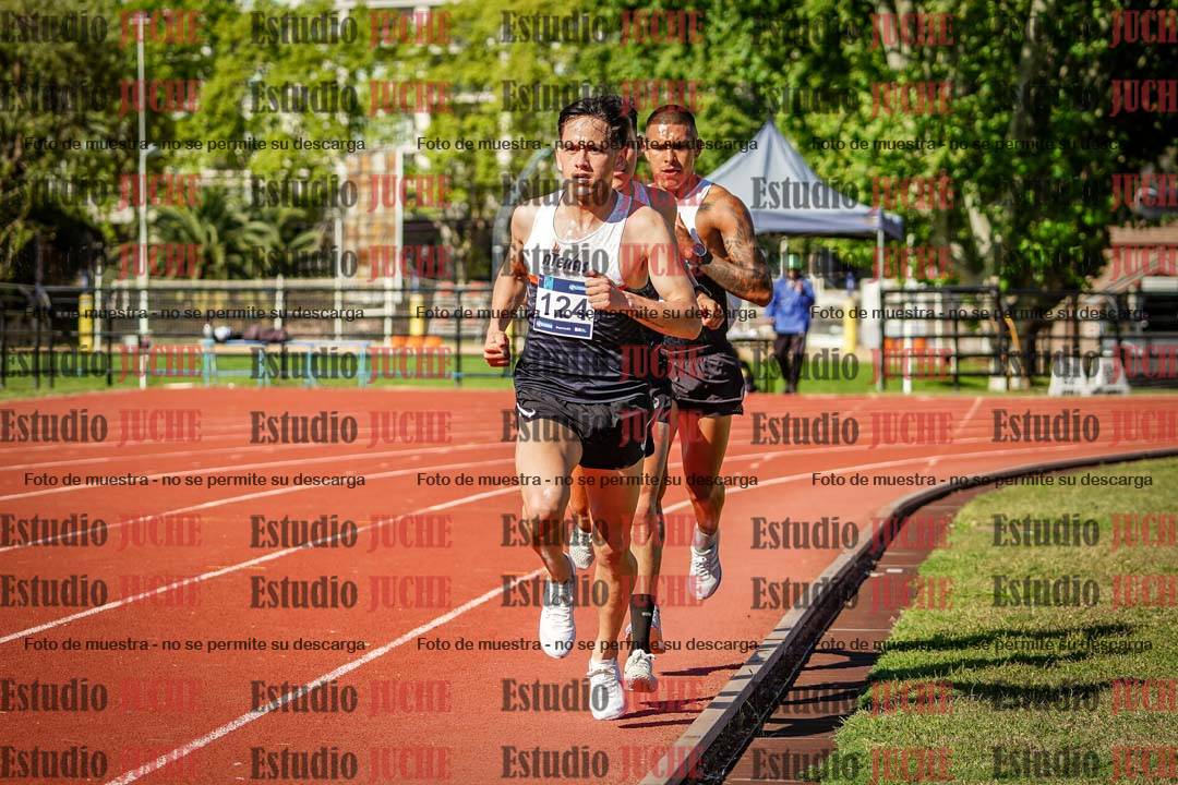Fotos de los 10.000 m de varones - serie 1