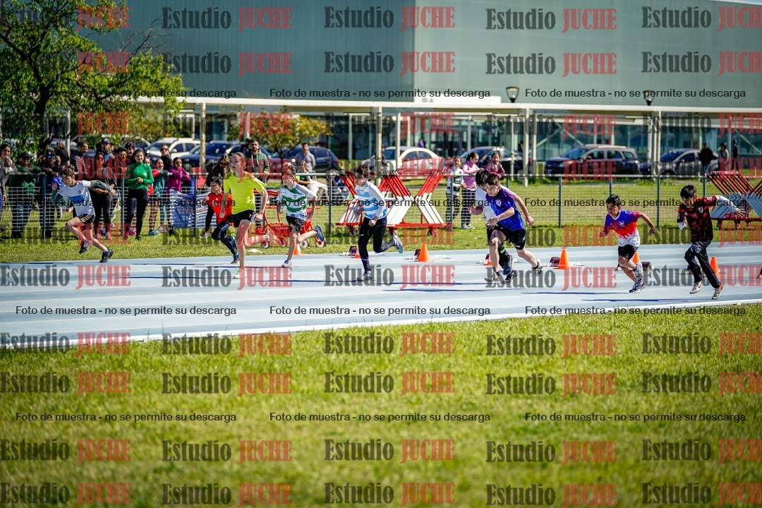 Fotos de los 50 m llanos de varones