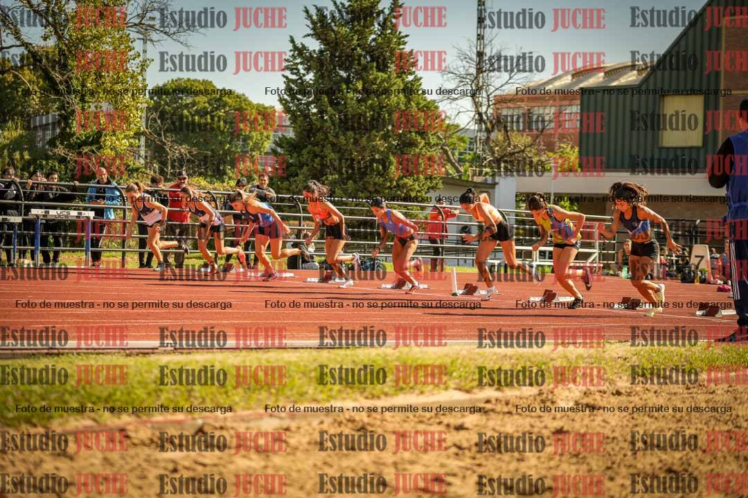 Fotos de los 100 m llanos de mujeres