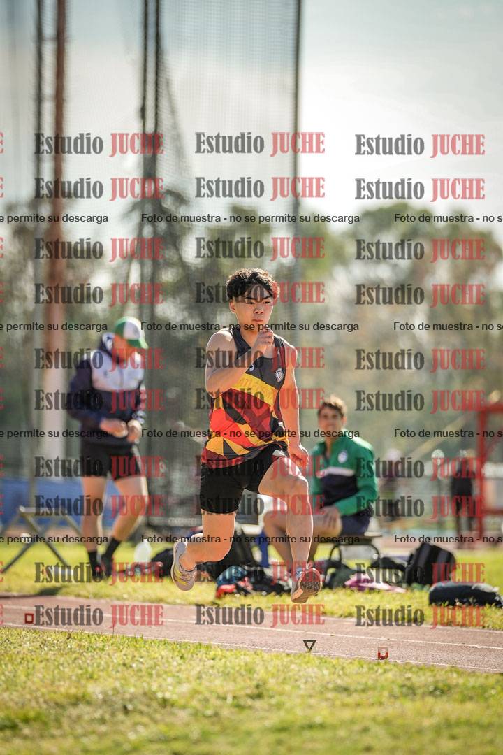 Fotos del salto en largo de varones