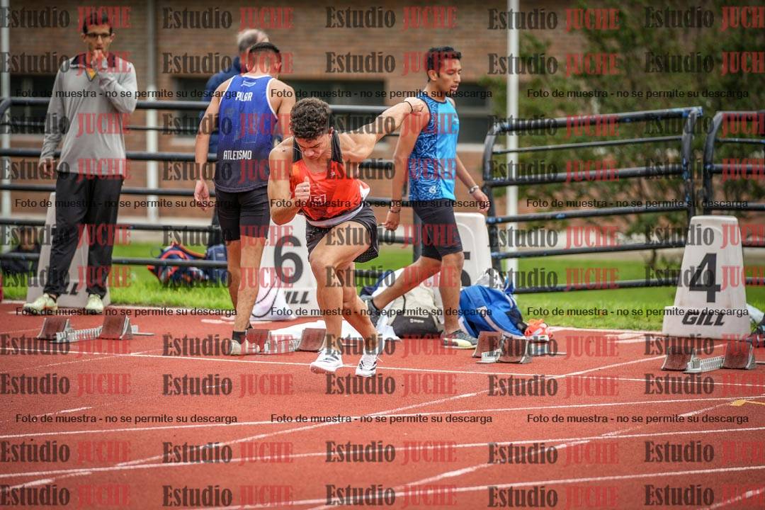 Fotos de los 110 m con vallas de varones