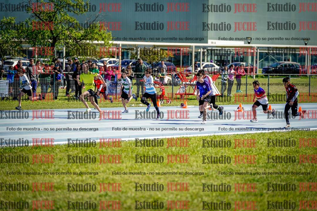 Fotos de los 50 m llanos de varones