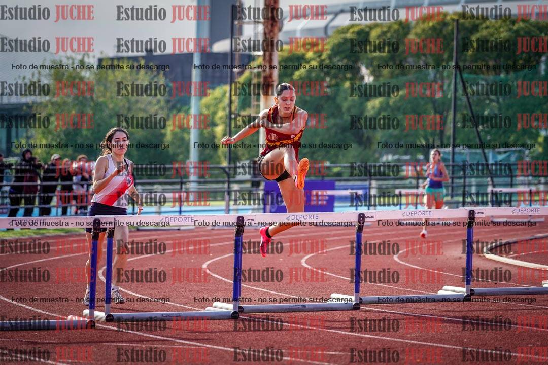 Fotos de los 400 m con vallas de mujeres