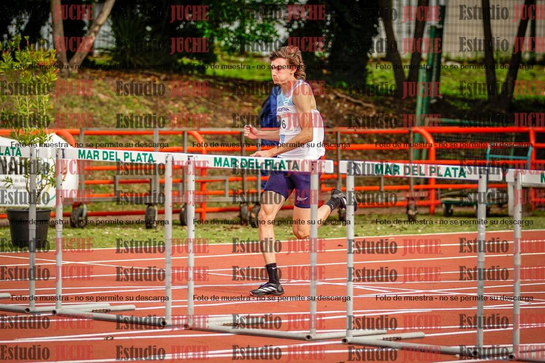 Fotos de los 110 m con vallas de varones