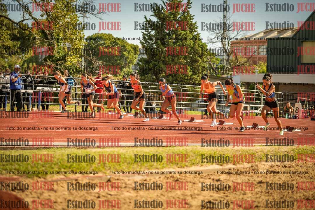 Fotos de los 100 m llanos de mujeres