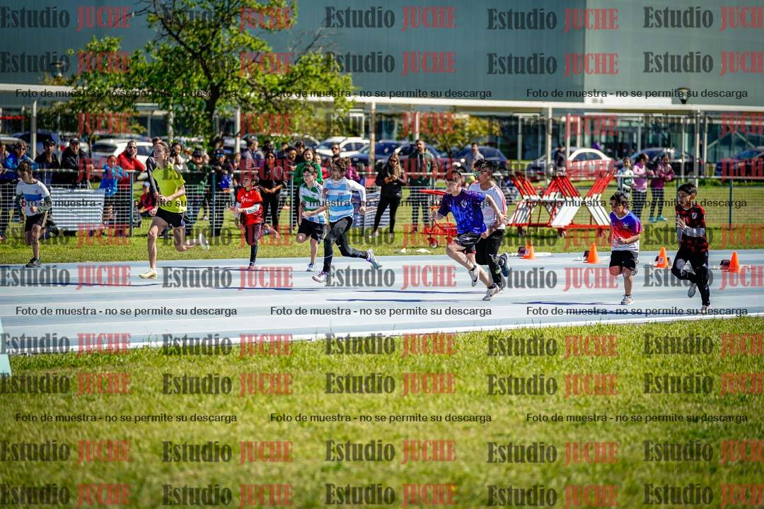 Fotos de los 50 m llanos de varones