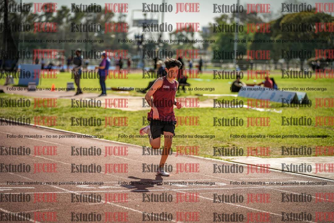 Fotos de los 295 m con vallas de varones