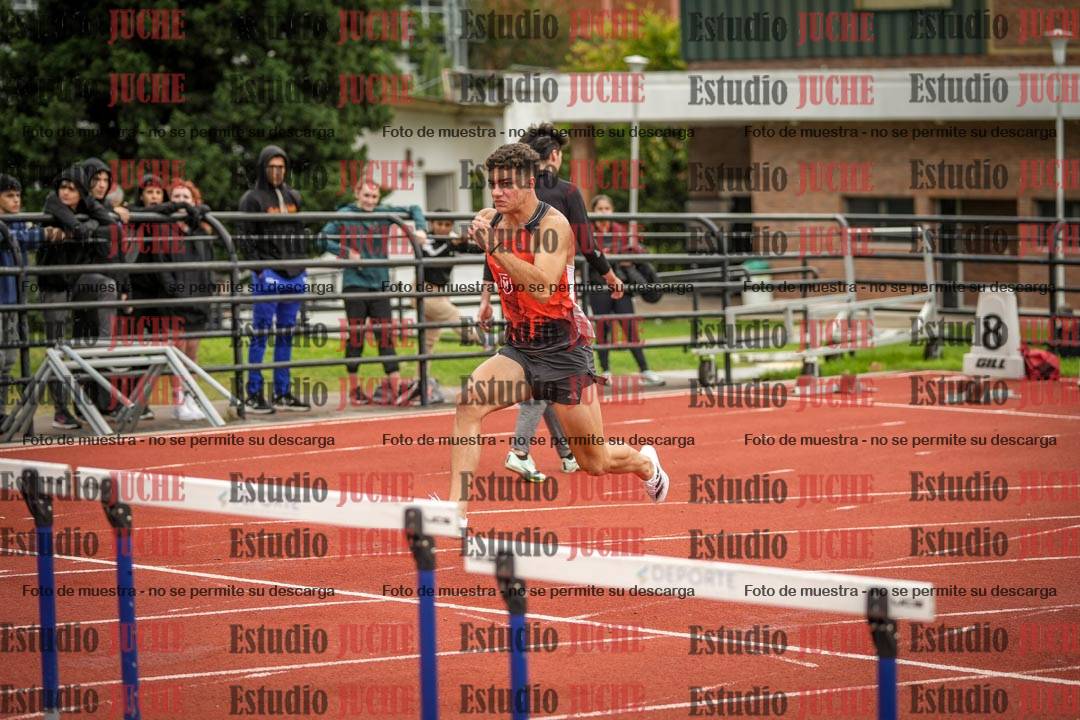 Fotos de los 110 m con vallas de varones
